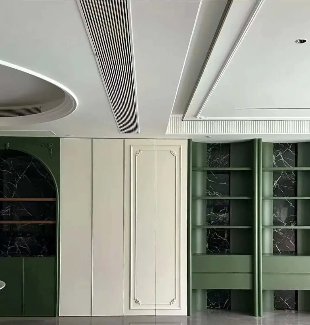 中粮奥体壹号三期198㎡法式轻奢西安全屋定制实景案例