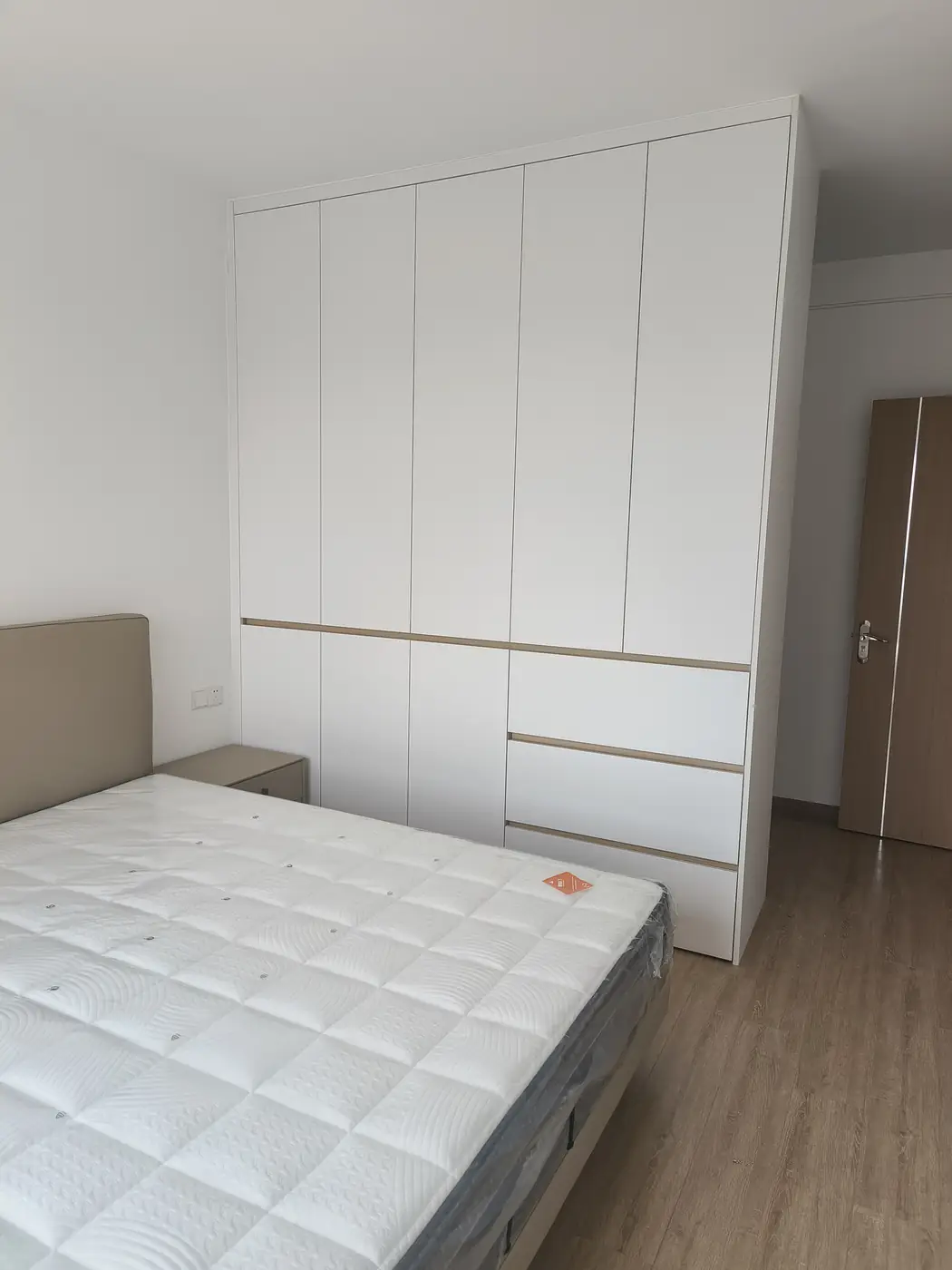 泾阳县滨江翡翠城128㎡卡萨水洗橡胶木现代简约全屋定制图片4