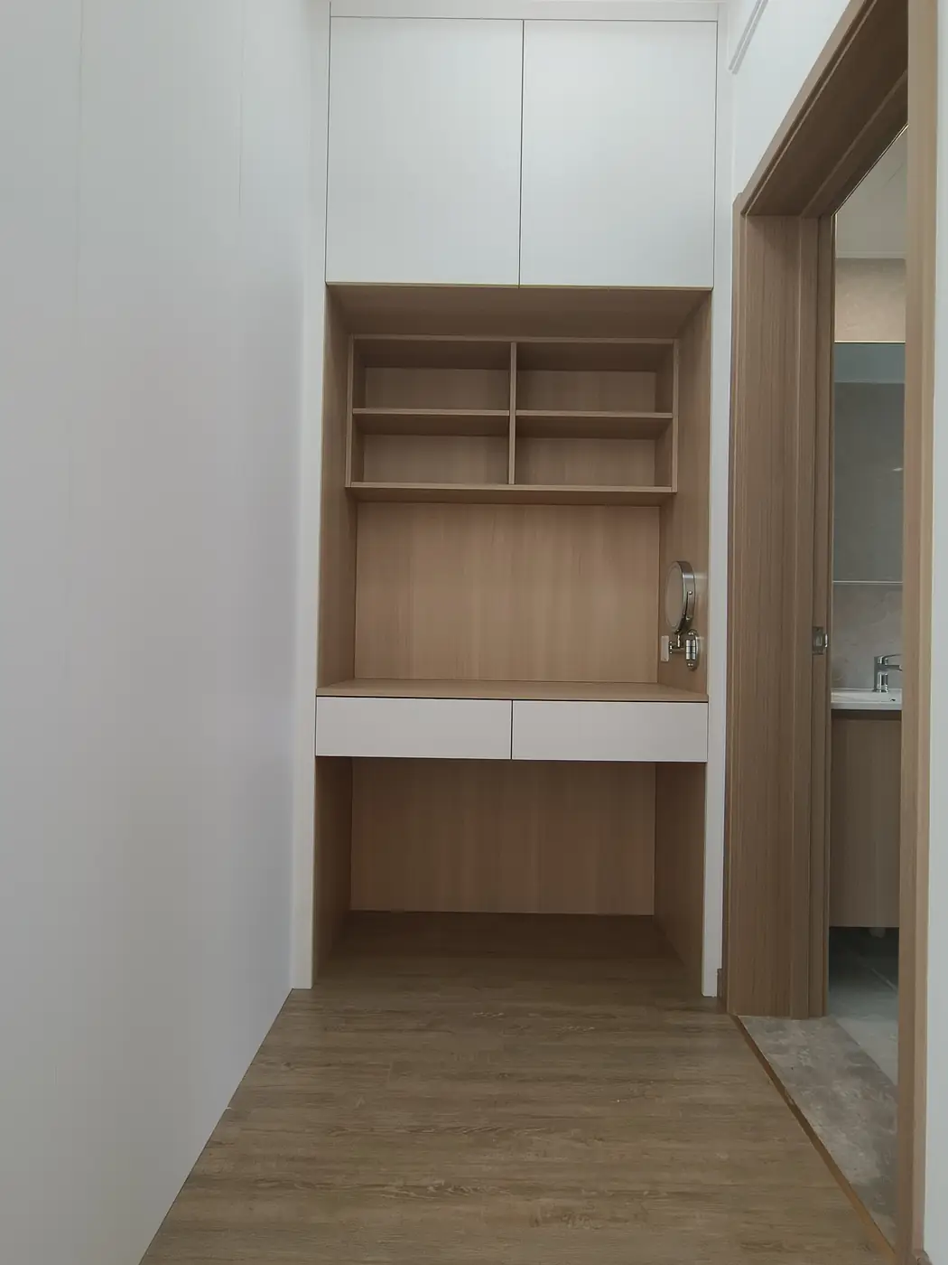 泾阳县滨江翡翠城128㎡卡萨水洗橡胶木现代简约全屋定制图片5